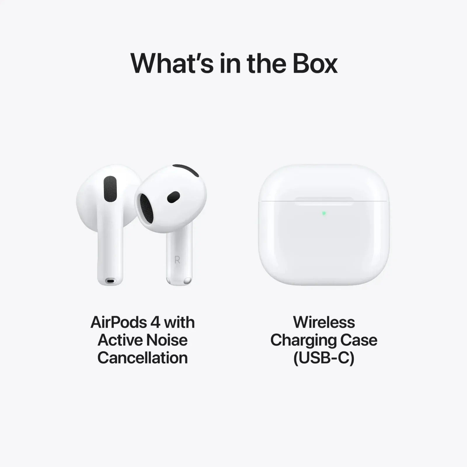 THQ Airpods 4 Premium Quality Airpods Pro 4th Generation Wireless Charging ANC Noise Cancellation Long Lasting Battery High Quality Bass Sound Magnetic Popup Window Buzzer Crystal Clear Sound Bluetooth 5.0