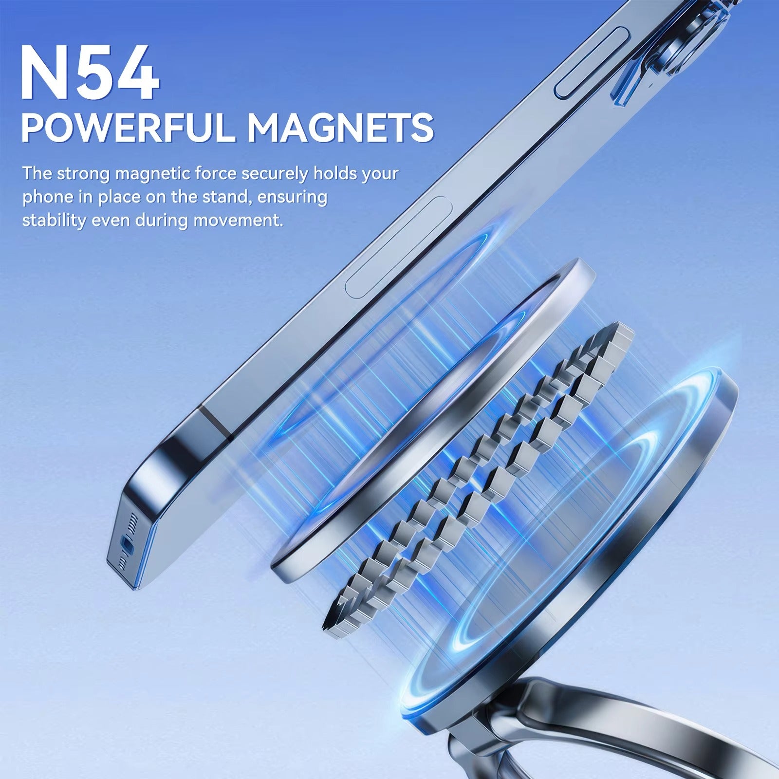 Vaccum Suction Magnetic Car Mobile Holder Mobile Stand Tablet Holder Stand Base 360 Rotatable Adjustable Foldable Cell Phone Holder Desktop Phone Holder for Mobile Rotatable Tablet Holder Stable Table Stand Homes Telescopic Folding Stable Stand Anti Fall